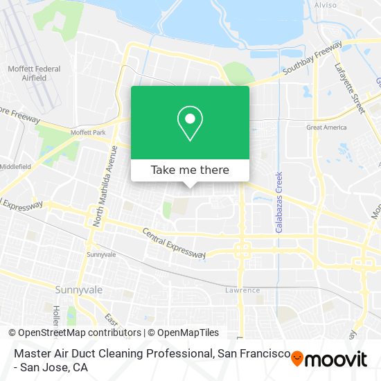 Mapa de Master Air Duct Cleaning Professional