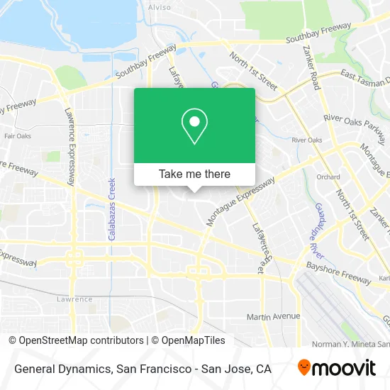 General Dynamics map