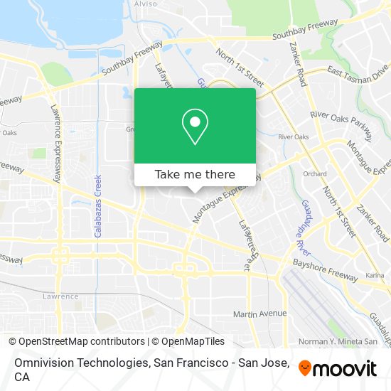 Omnivision Technologies map