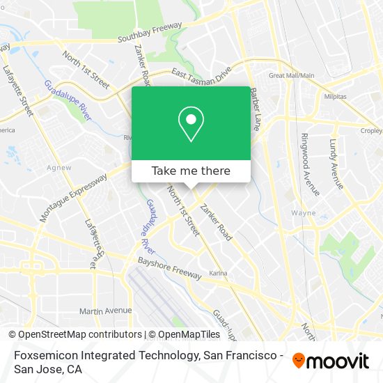 Foxsemicon Integrated Technology map