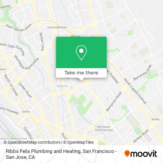 Ribbs Felix Plumbing and Heating map