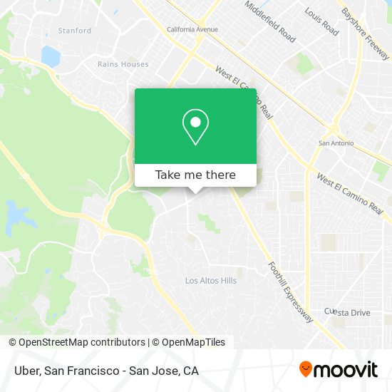 Uber map