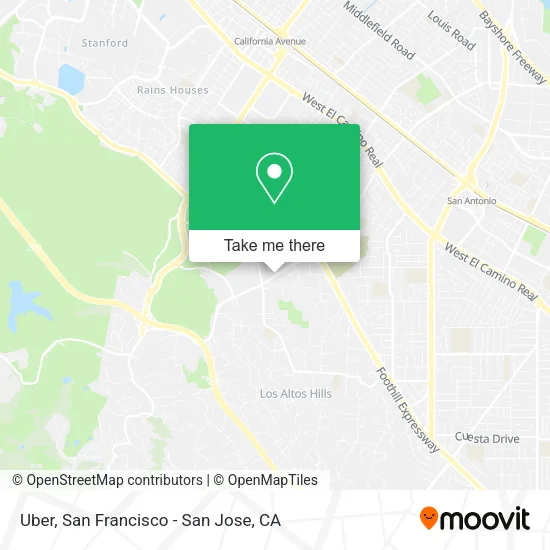 Uber map