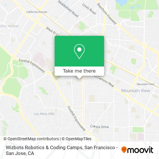 Wizbots Robotics & Coding Camps map