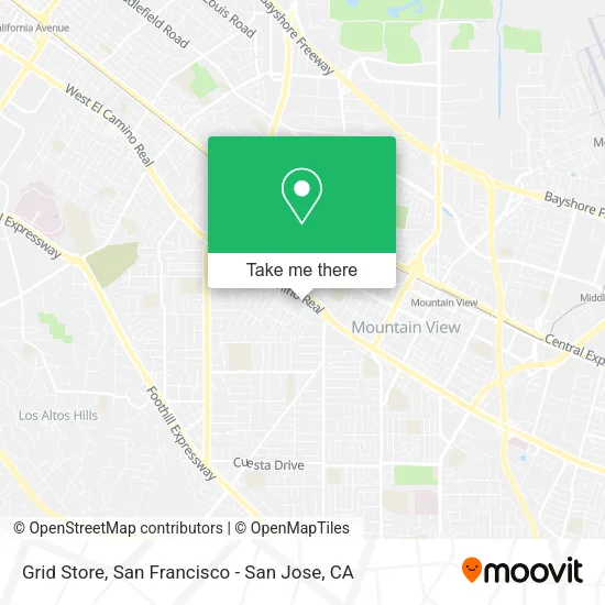 Mapa de Grid Store