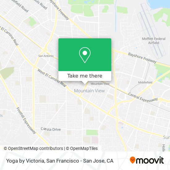 Yoga by Victoria map