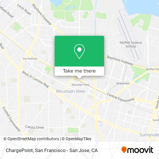 ChargePoint map