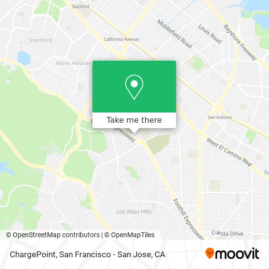 ChargePoint map