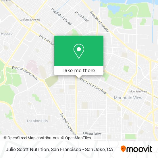 Julie Scott Nutrition map