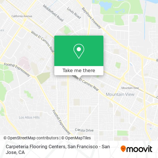 Carpeteria Flooring Centers map