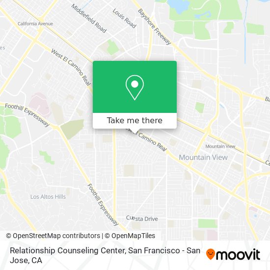 Relationship Counseling Center map
