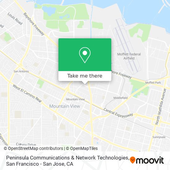 Mapa de Peninsula Communications & Network Technologies