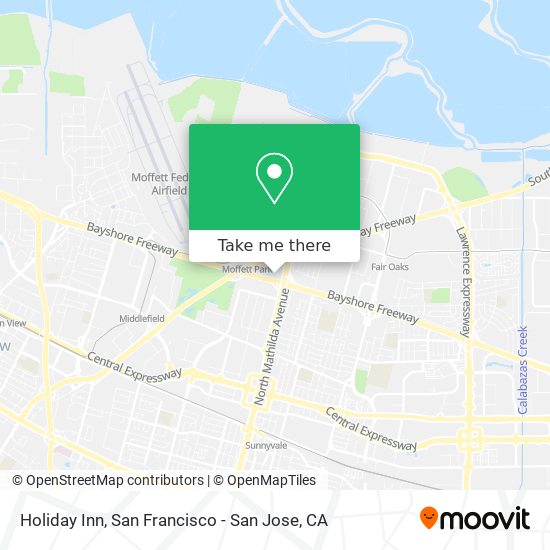 Holiday Inn map