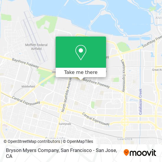 Mapa de Bryson Myers Company