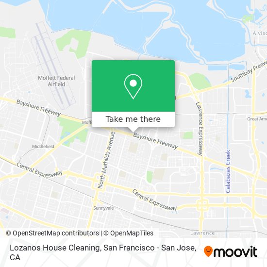 Lozanos House Cleaning map