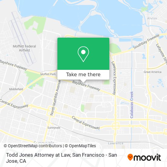 Mapa de Todd Jones Attorney at Law