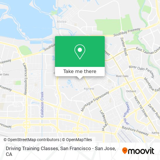 Mapa de Driving Training Classes