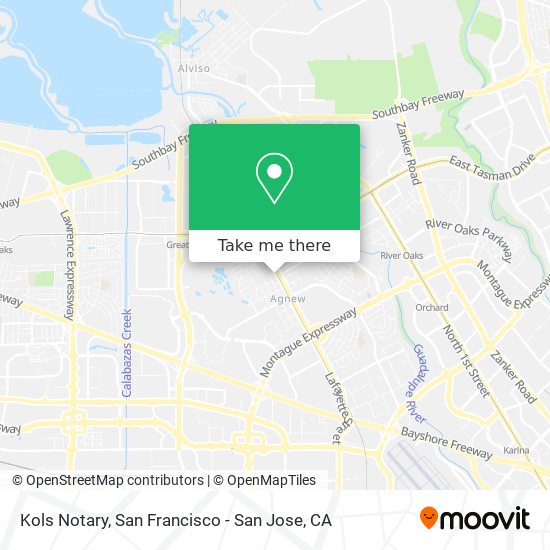 Kols Notary map