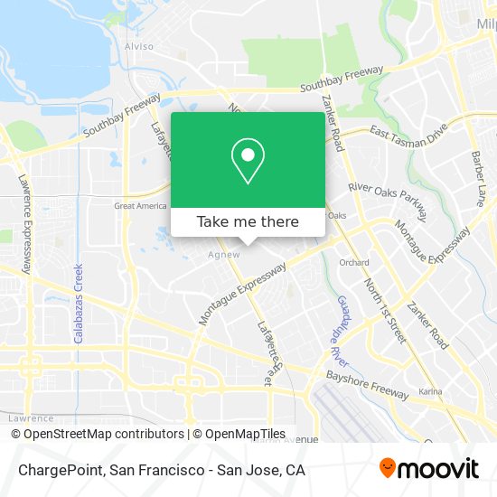 ChargePoint map