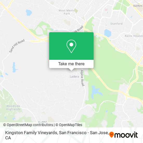 Kingston Family Vineyards map