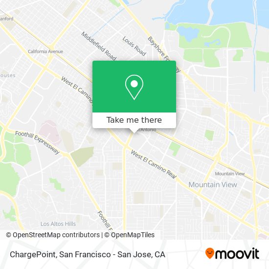 ChargePoint map