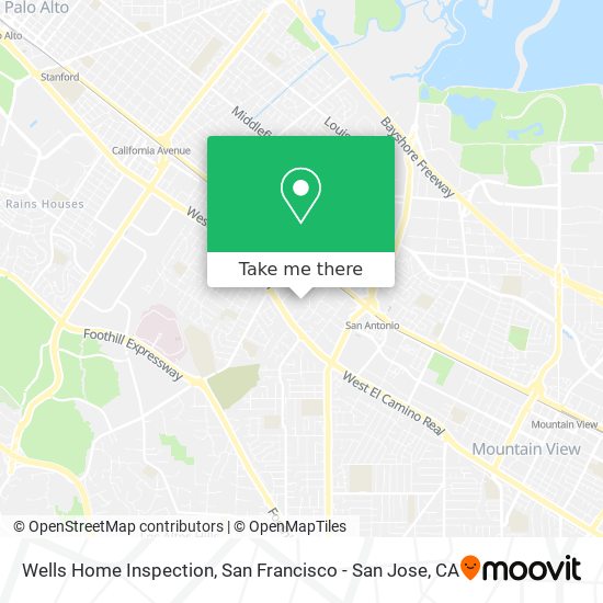 Wells Home Inspection map