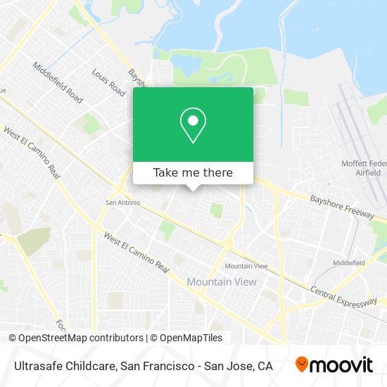 Ultrasafe Childcare map