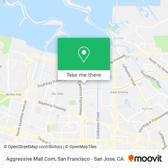 Aggressive Mall.Com map