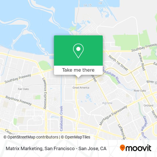 Matrix Marketing map