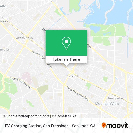 EV Charging Station map