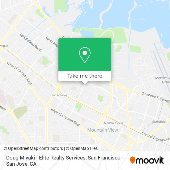 Mapa de Doug Miyaki - Elite Realty Services