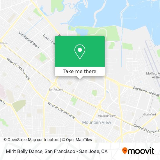 Mapa de Mirit Belly Dance