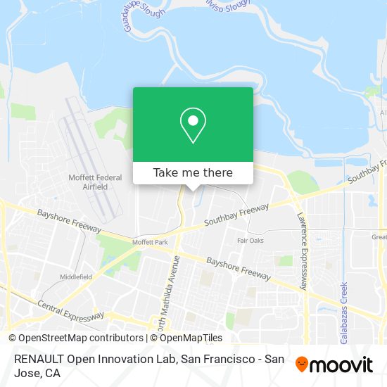 RENAULT Open Innovation Lab map