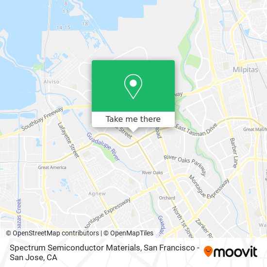 Mapa de Spectrum Semiconductor Materials