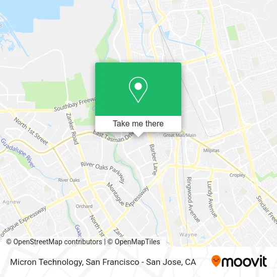 Mapa de Micron Technology