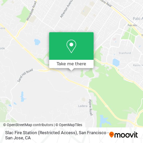 Slac Fire Station (Restricted Access) map