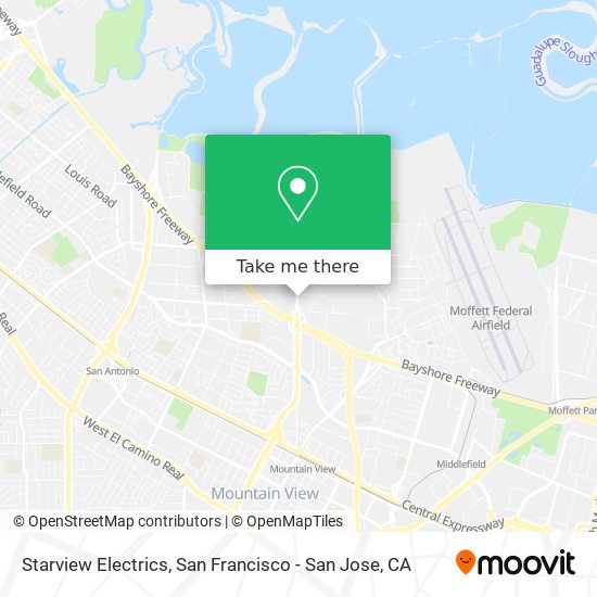 Starview Electrics map