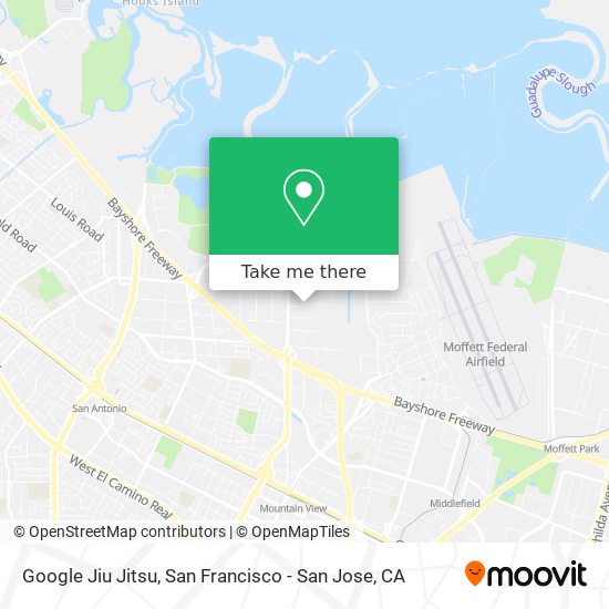 Mapa de Google Jiu Jitsu
