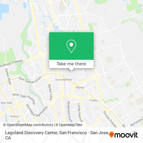 Legoland Discovery Center map