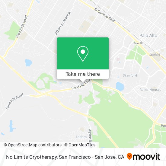 No Limits Cryotherapy map