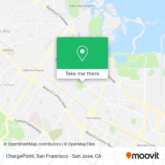 ChargePoint map