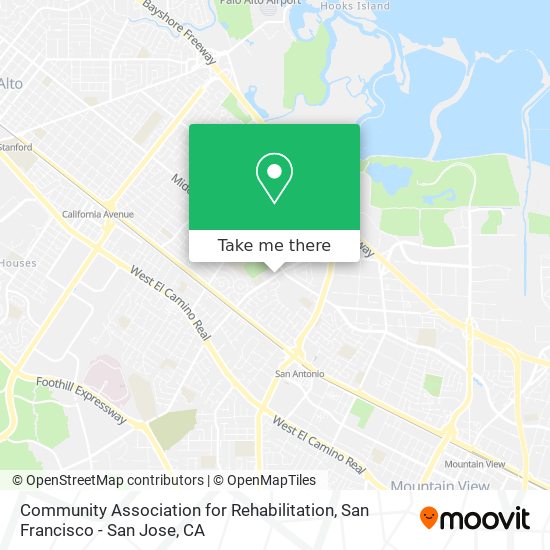 Mapa de Community Association for Rehabilitation