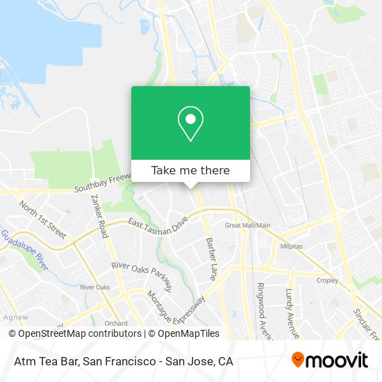 Atm Tea Bar map