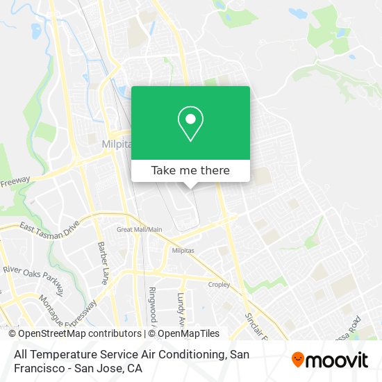 Mapa de All Temperature Service Air Conditioning