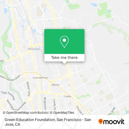 Green Education Foundation map