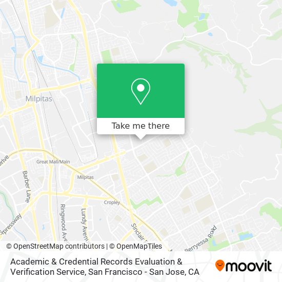 Academic & Credential Records Evaluation & Verification Service map