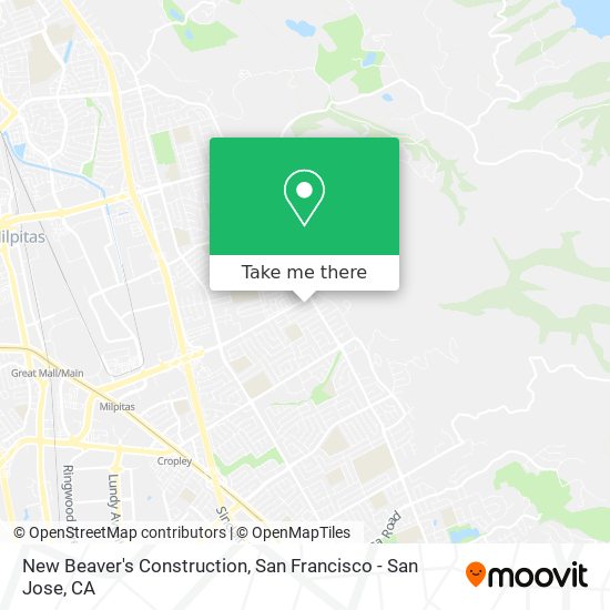 New Beaver's Construction map