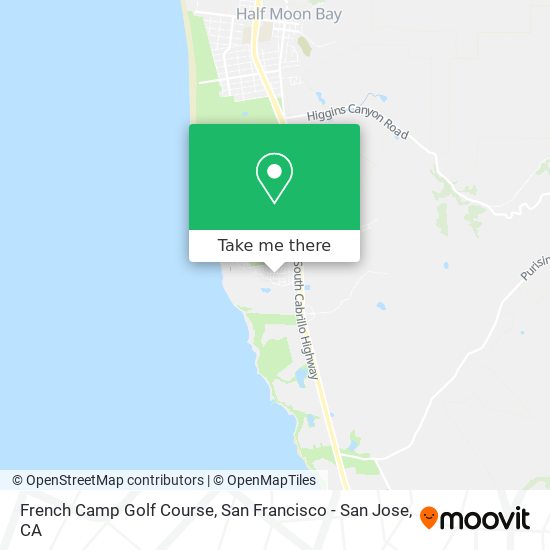 French Camp Golf Course map