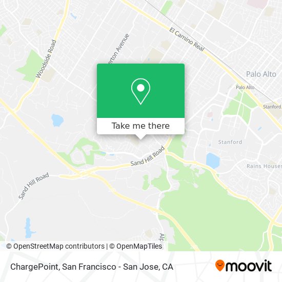 ChargePoint map