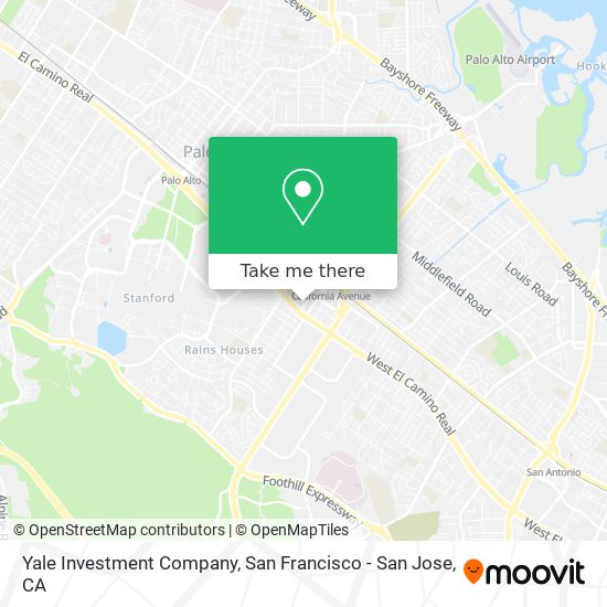 Yale Investment Company map